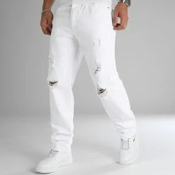 Les meilleures critiques de 🔔 Lot De 2 👖 Jeans Relaxed Fit Avec Destroy 2777 2778 Blanc Noir de LBO ✔️ -France LBO Soldes Boutique lbo 347735 LOT SHALBO 2777 SHALBO 2778 20221111T135708 05