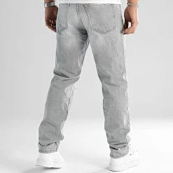 Meilleur prix 🤩 Lot De 2 👖 Jeans Relaxed Fit Avec Destroy 2508 2777 Noir Gris Clair de LBO 🛒 -France LBO Soldes Boutique lbo 347736 LOT SHALBO 2508 SHALBO 2777 20221111T135643 04