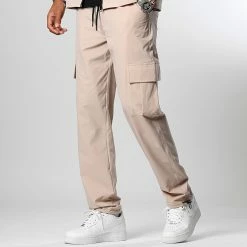 Coupon 🛒 Lot De 2 Pantalons Cargo 10701336 Noir Beige de LBO 🎉 -France LBO Soldes Boutique lbo 347740 LOT LBO 10701336 0192 LBO10701336 0199 20221111T135829 03