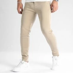 Budget ⌛ Lot De 2 Pantalons Chino Skinny 1353 1355 Beige Noir de LBO 💯 -France LBO Soldes Boutique lbo 348751 LOT SHALBO 1353 SHALBO 1355 20221124T154849 03