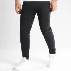 Budget ⌛ Lot De 2 Pantalons Chino Skinny 1353 1355 Beige Noir de LBO 💯 -France LBO Soldes Boutique lbo 348751 LOT SHALBO 1353 SHALBO 1355 20221124T154851 04