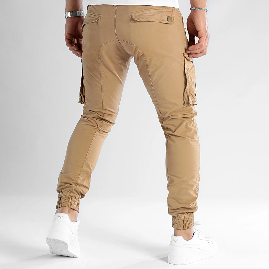 Meilleure vente 👏 Pantalon Cargo 0325 Beige de LBO 😀 7 Meilleure vente 👏 Pantalon Cargo 0325 Beige de LBO 😀 – Image 5