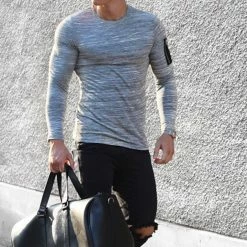 Top 10 🎁 Lot de 2 Tee 👚 Shirts Manches Longues Bomber 27 Noir Et Gris Anthracite Chiné de LBO 🎉 -France LBO Soldes Boutique lbo 85168 FAB SHALBO 27 LOTDE2NOIRETANTHRACHINE TPDT 20190822T163934 77