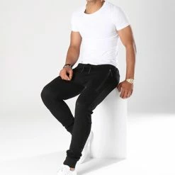 Meilleure affaire 🤩 Pantalon Jogging 58 Noir de LBO 🧨 -France LBO Soldes Boutique lbo 91886 fab shalbo 58 20180820T125622 33