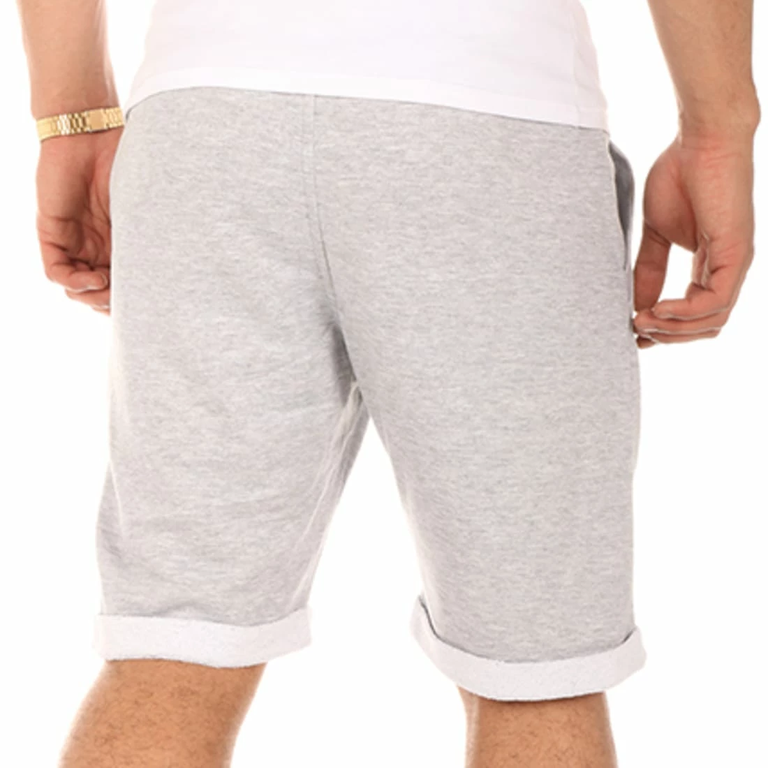 Budget 👏 Short Jogging 119 Gris Chiné de LBO 🔥 5 Budget 👏 Short Jogging 119 Gris Chiné de LBO 🔥 – Image 4