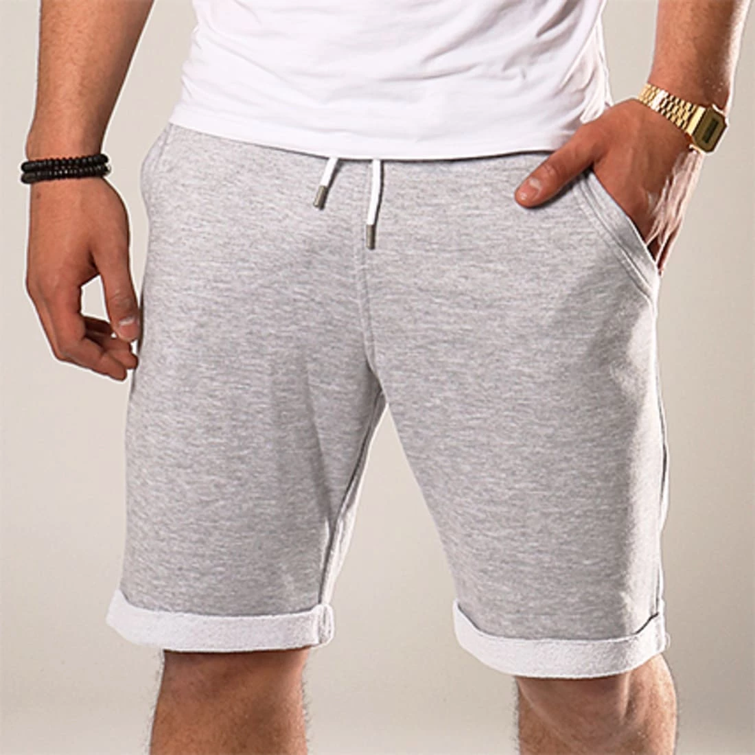 Budget 👏 Short Jogging 119 Gris Chiné de LBO 🔥 2 Budget 👏 Short Jogging 119 Gris Chiné de LBO 🔥