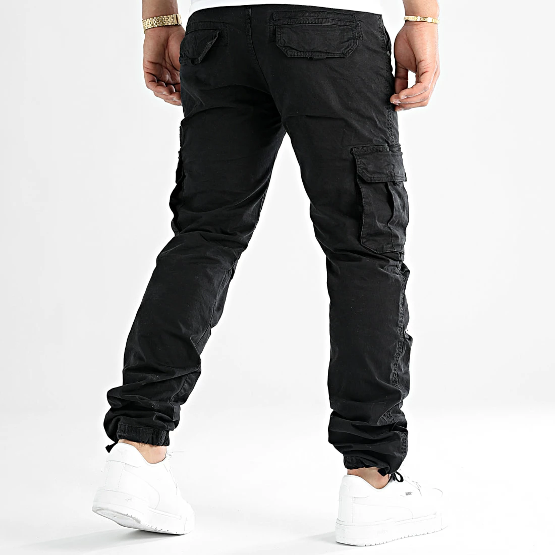 Promo 🛒 Lot De 2 Pantalons Cargo 1070546 Noir Beige de LBO 😀 7 Promo 🛒 Lot De 2 Pantalons Cargo 1070546 Noir Beige de LBO 😀 – Image 5